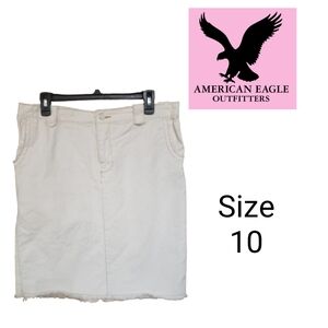 American Eagle Jean Skirt Size 10